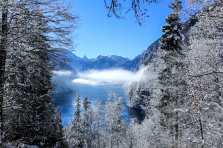 Photography Of Mountain Range During Winter photo