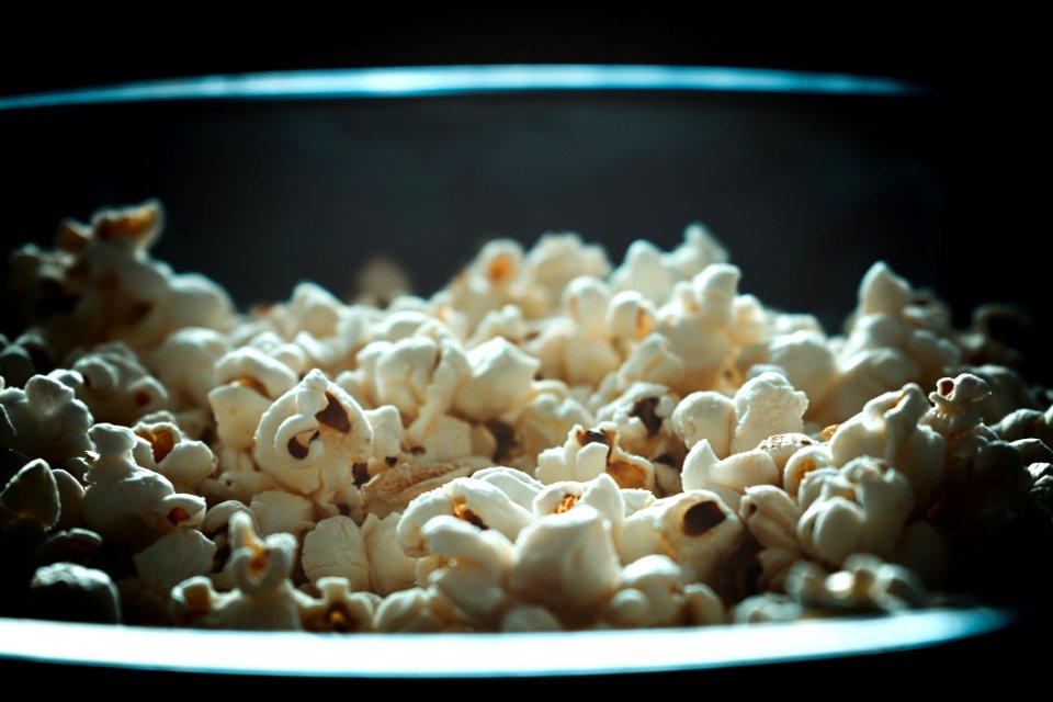 Closeup Photography Of White Popcorns