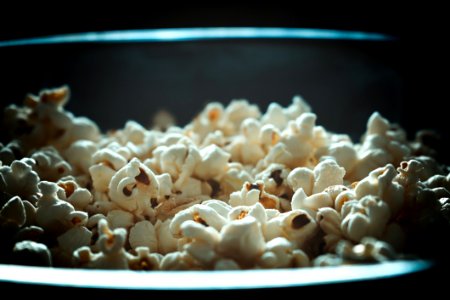 Closeup Photography Of White Popcorns photo