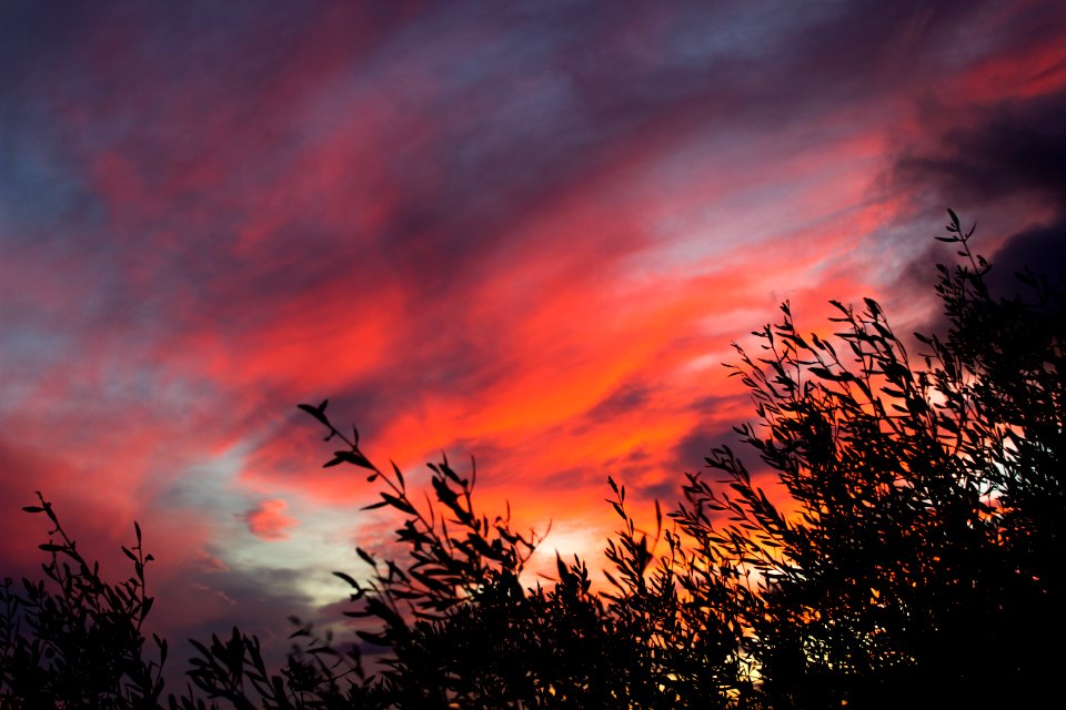 Brown Clouds During Sunset