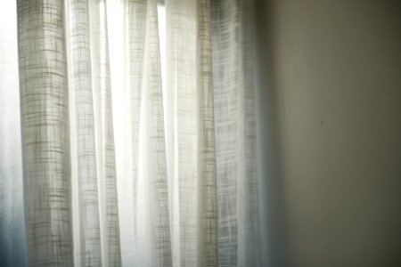 Photo Of White Curtains photo