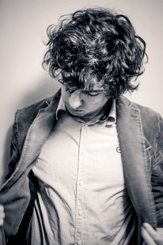 Mens Grayscale Photo