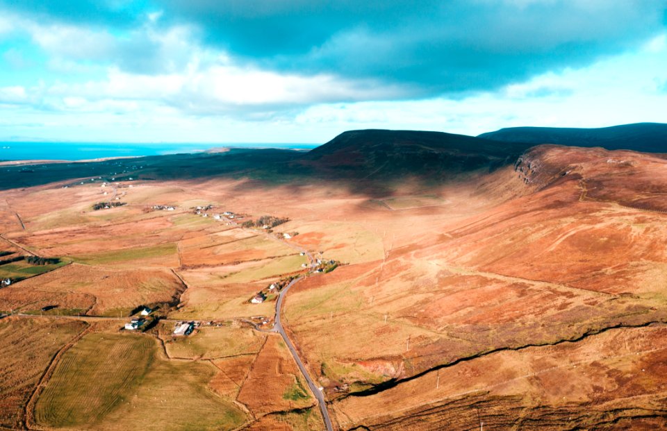 Aerial Photo Of A Field