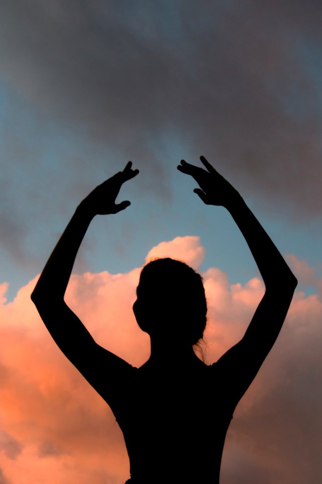 Silhouette Of Ballet Dancer