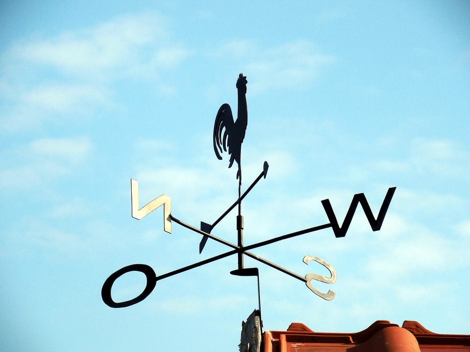 Wind north south