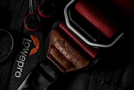 Black Lowepro Belt