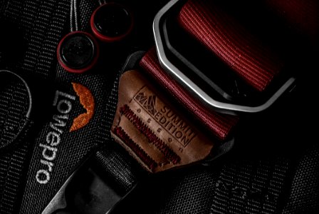 Black Lowepro Belt photo