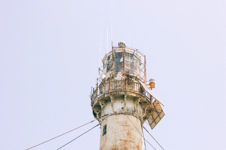 White Lighthouse Tower