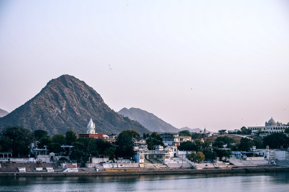 City Near Body Of Water