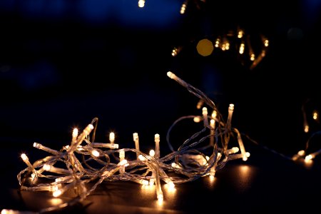 Yellow String Light