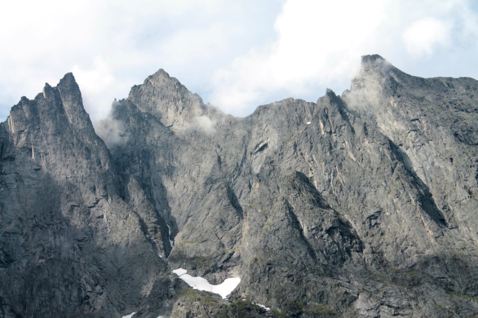 Mountain Under Cloudy Sky