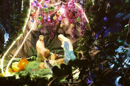Nativity Scene Christmas Decor photo