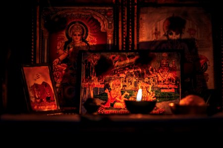 Assorted Hindu Gods Photography