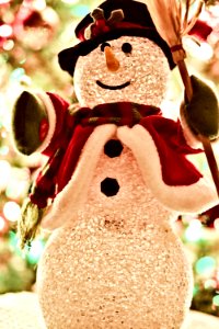 Snowman Figurine photo