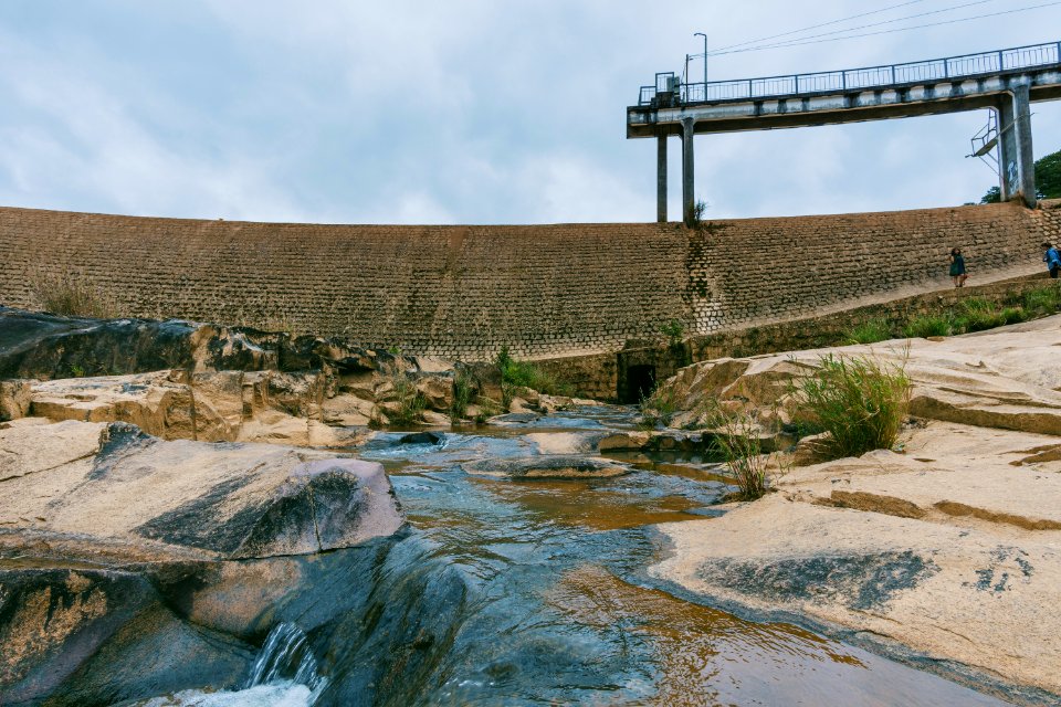 Timlapse Photo Of A Body Of Water Viewing The Ladder