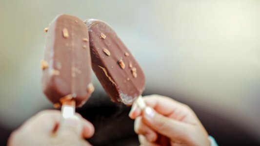Chocolate Coated Ice Creams photo