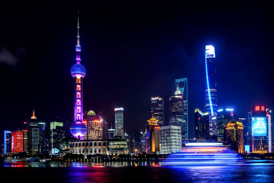Landscape Photo Of Night City