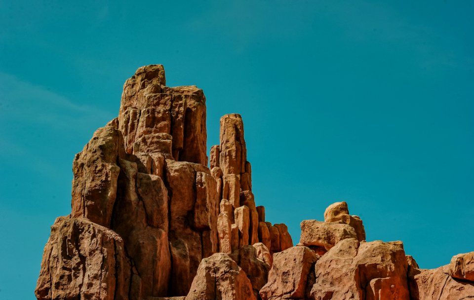 Brown Rock Formation