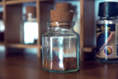 Close-up Photo Of Glass Jar photo