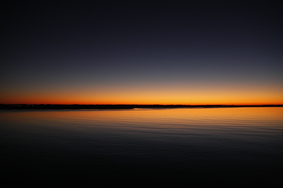 Water morning river