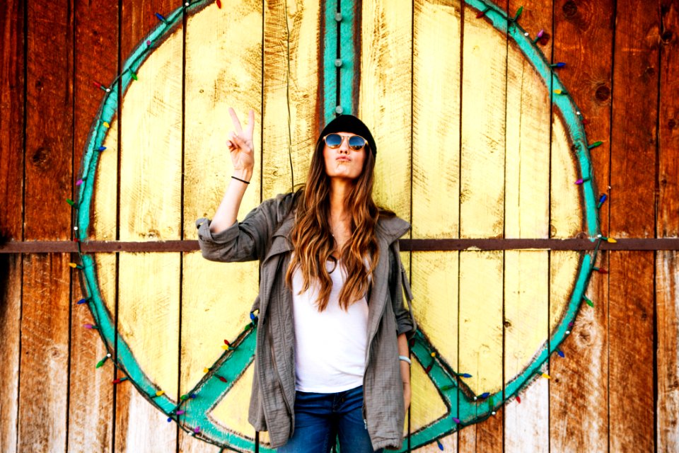 Photo Of A Hippie Woman