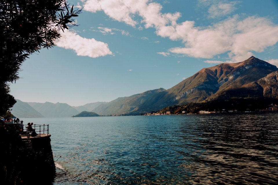 Body Of Water And Mountain Photo