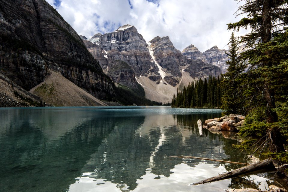 Scenic View At The Banff National Park