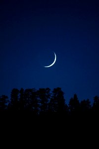 Photo Of Crescent Moon