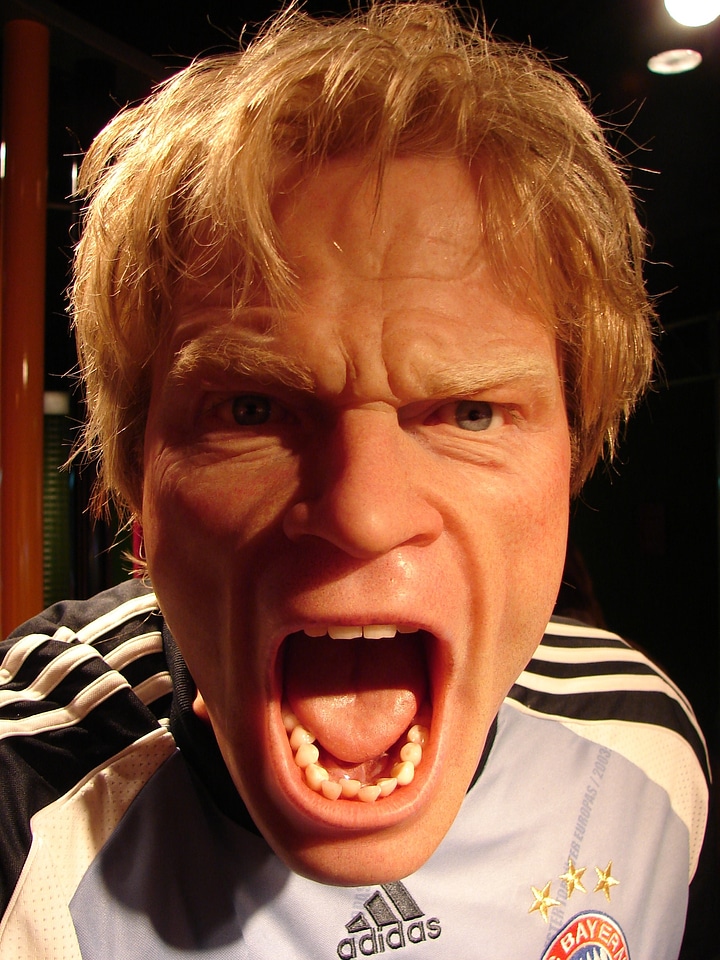 Football wax figure real