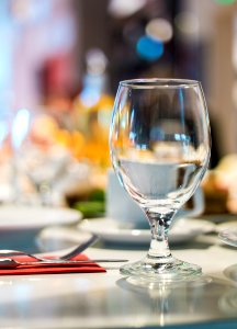 Selective Focus Photography Of Clear Wine Glass