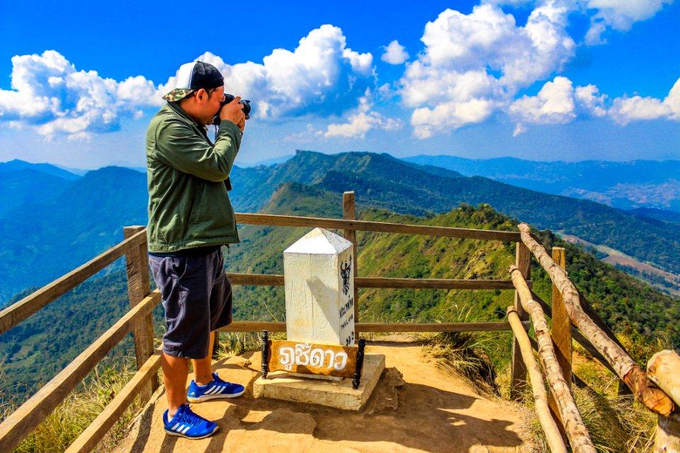 Photo Of Man Taking Pictures