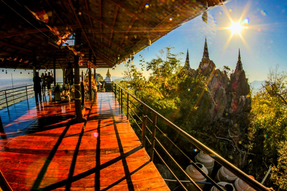Scenic View From The Temple