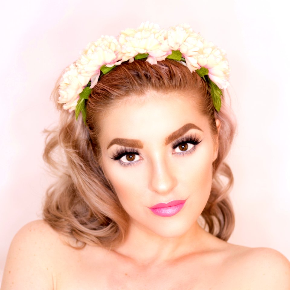 Woman In Pink Lipstick