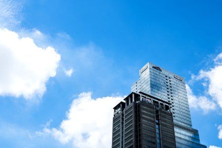 Photo Of Building Top Under Blue Sky photo