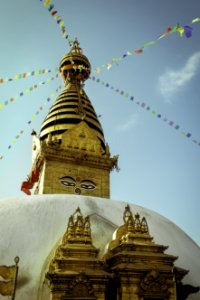 Low Angle Shot Of The Temple photo