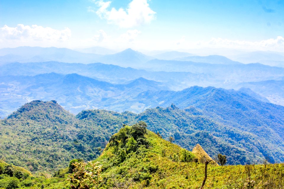 Scenic View Of The Mountains