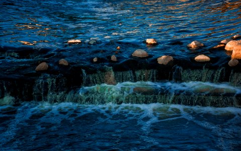 Body Of Water And Stones photo