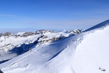 White Snows On Mountain At Daytime photo