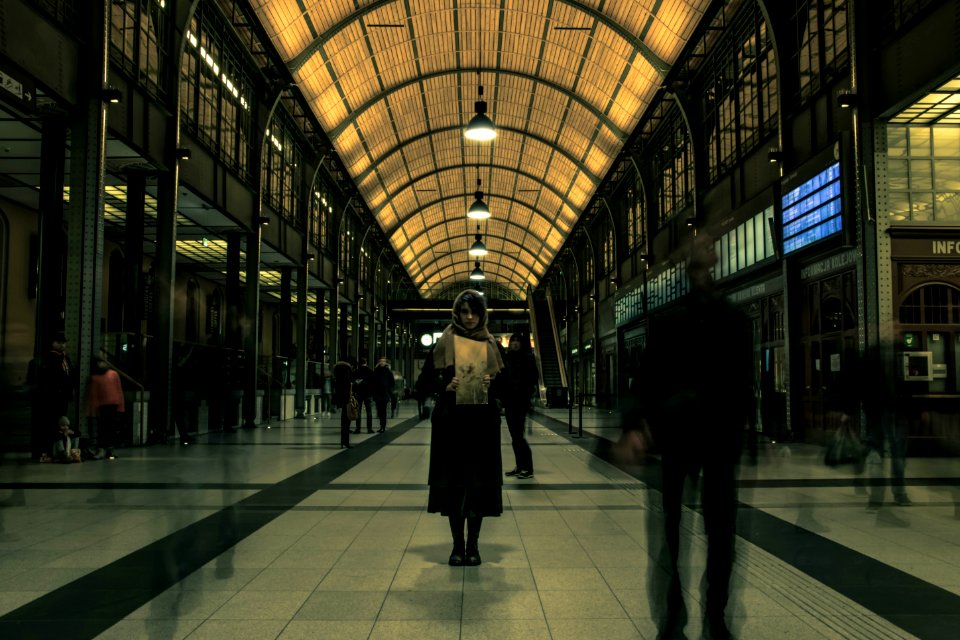 Photography Of Woman Wearing Brown Hood photo