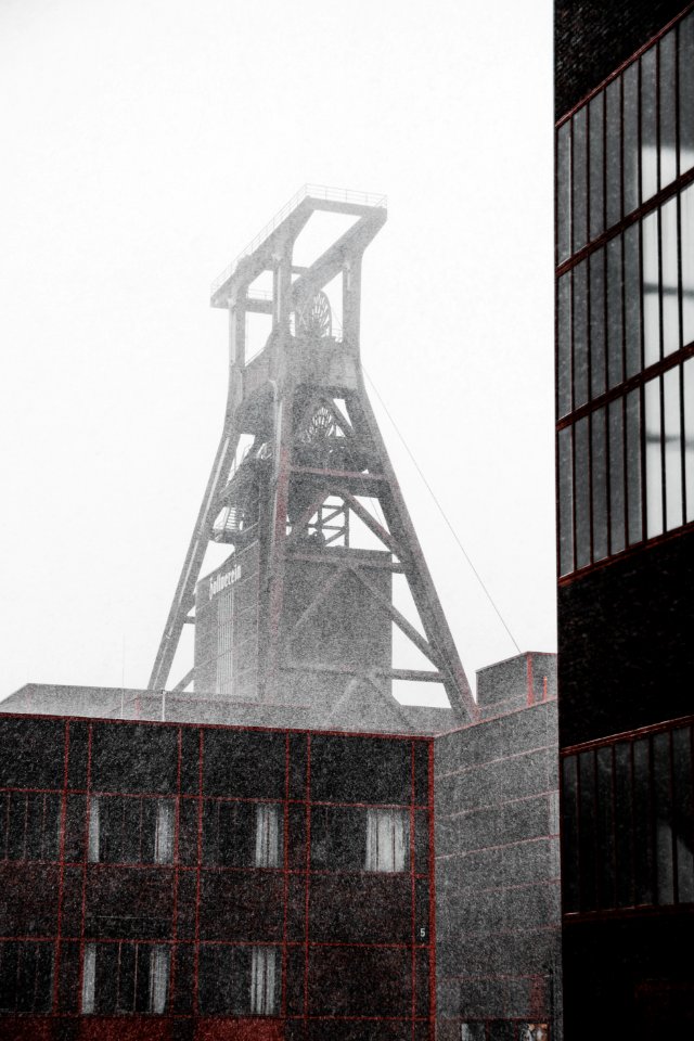 Black And Red Tower