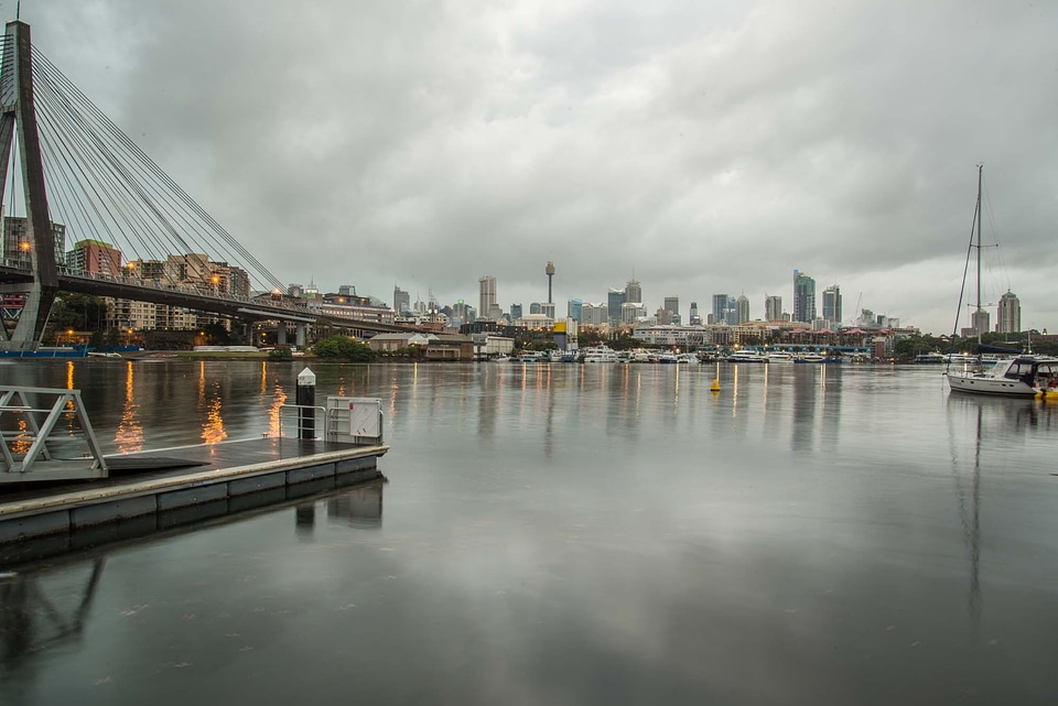 Australia buildings boats