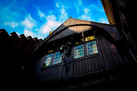 Brown Wooden House Under Blue Sky