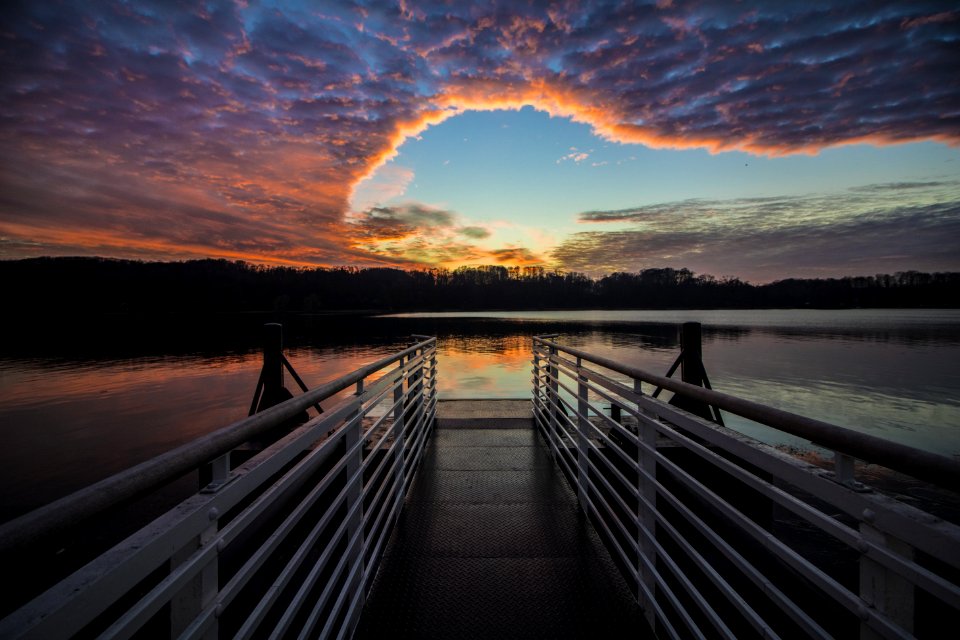 Scenic View From The Dock