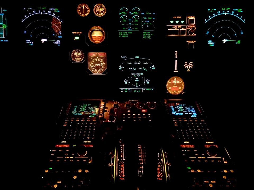 Black Multicolored Control Panel Lot