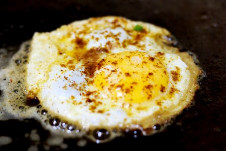 Fried Egg With Seasonings
