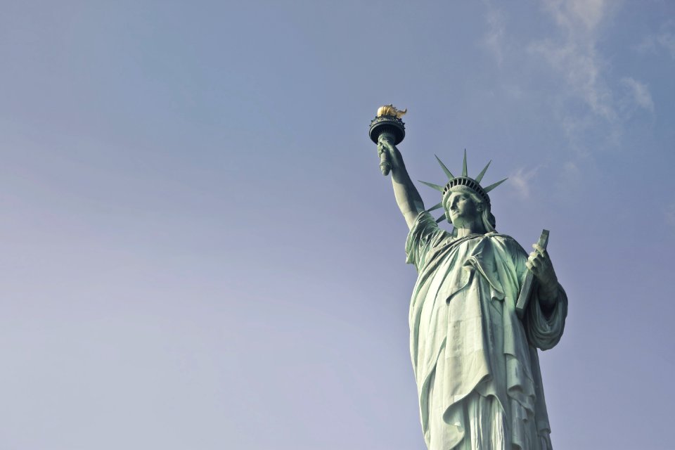 Statute Of Liberty At Daytime