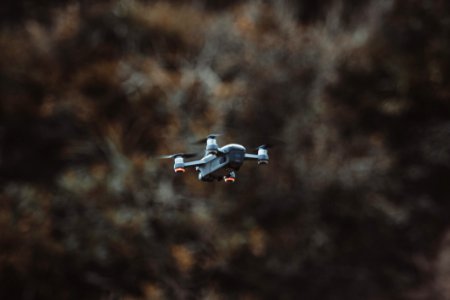 Black And Gray Drone