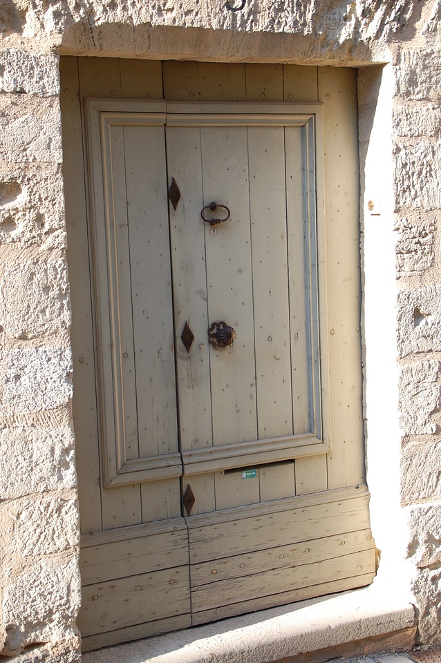 Door house facade