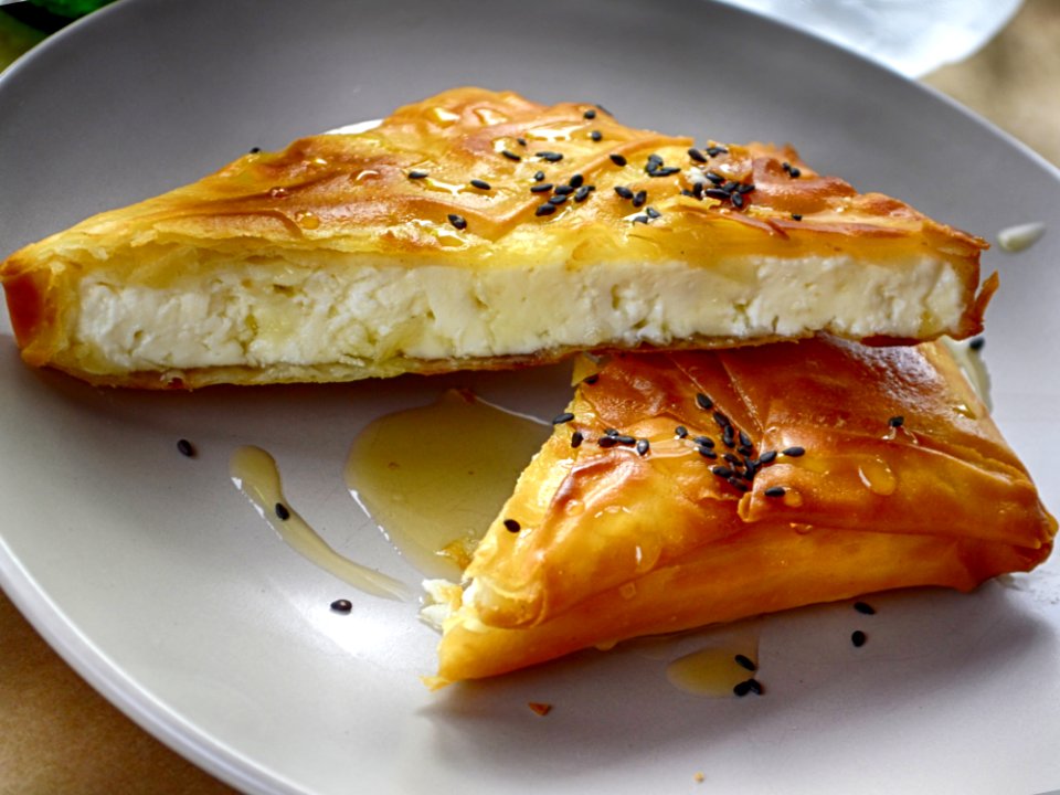 Brown Pizza On Plate