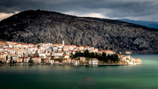 Photo Of Concrete Houses Near The Sea photo